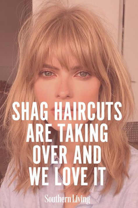 Haircuts 2023 Thick Hair, The Shag Haircut Long, Textured Bangs Medium Hair, Shoulder Length Hair Shaggy Layers, Long Shag Fine Hair, Shags For Fine Hair, Straight Hair Shag Haircut, How To Style Shag Haircut, Shoulder Length Shag Haircut