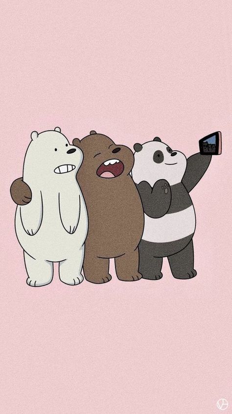 Wallpaper Backgrounds Cute, Backgrounds Cute, Ice Bear We Bare Bears, Aesthetic Profile Picture Cartoon Soft, Cute Backgrounds For Iphone, Cute Cartoon Bear, We Bare Bears Wallpapers, Bff Drawings, Cute Love Memes