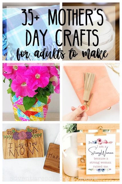 Need a Mother's day gift? Try one of over 35 crafts adults can make for their moms. Crafts Adults, Gift Ideas To Make, Mother's Day Printables, Farmhouse Style Wreath, Wreath Project, Homemade Lip Balm, Mother's Day Crafts, Crafts For Adults, Wall Decor Crafts