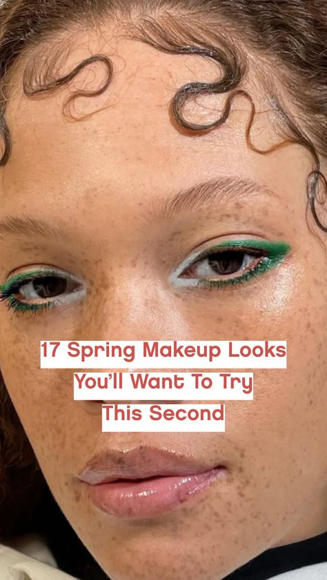 Spring Makeup 2024, Makeup Ideas Emo, Smudgy Eyeliner, Cloud Skin, Spring Makeup Looks, Double Winged Eyeliner, Holiday Makeup Looks, Minimal Makeup, Simple Eye Makeup