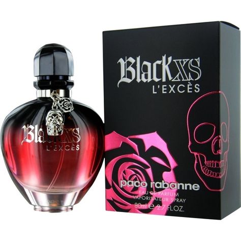 “Black XS l’Exces for her” (Paco Rabanne) | 13 Gothic Fragrances (for Her) Cheap Perfume, Hermes Perfume, Feminine Fragrance, Celebrity Perfume, Perfume Lover, Perfume Design, Fragrance Set, Fragrance Spray, Best Perfume