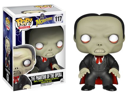 2014 Funko Pop Universal Monsters Phantom of the Opera Opera Ghost, Pop Figurine, Funk Pop, The Phantom Of The Opera, Pop Vinyl Figures, Pop Dolls, Funko Pop Figures, Pop Collection, Universal Monsters