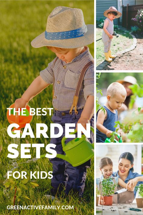 Toddler Gardening, Messy Sensory Play, Gardening With Kids, Kids Gardening Tools, Parenting Illustration, Wildflower Birthday, Tools For Kids, Kids Gardening, Best Garden Tools