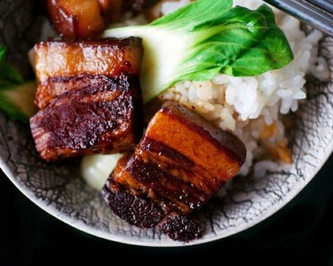 Brisbane’s Best Pork Belly | Round Two Red Braised Pork, Belly Pork, Cooking Japanese, Recipes Budget, Fries Chicken, Braised Pork Belly, Pork Belly Recipes, Budget Cooking, Food Vegetarian