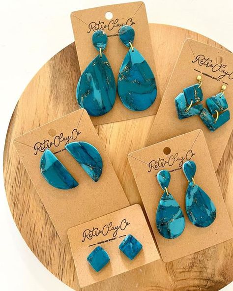 Polymer Clay Earrings on Instagram: "✨TURQUOISE ✨ Just hit the shop!" Turquoise Clay Earrings, Fall Clay Earrings, Earrings Turquoise, Polymer Clay Earrings, Clay Earrings, Polymer Clay, Turquoise, On Instagram, Instagram