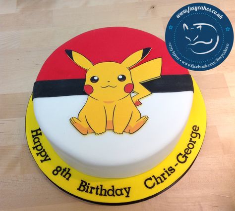 Picachu Cakes, Tort Pokemon, Pokemon Cake Ideas, Pikachu Cake Birthdays, Pikachu Birthday Cake, Pastel Pokemon, Pokemon Cakes, Pokemon Birthday Cake, Pikachu Cake