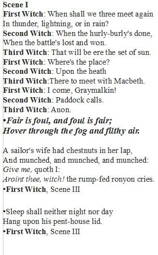 witches dialogue, macbeth Three Witches Macbeth, Witches Macbeth, Macbeth Quotes, Three Witches, The Witches, Life Hacks For School, School Hacks, Life Hacks, Witch