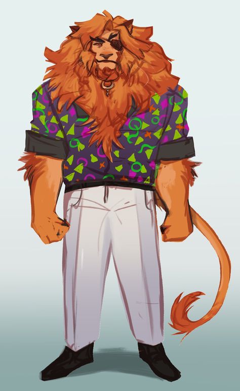 Anthro Frog Character Design, Lion Anthro Male, Lion Character Design Human, Lion Oc Human, Lion Fursona, Lion Character Design, Anthro Lion, Lion Human, Lion Oc