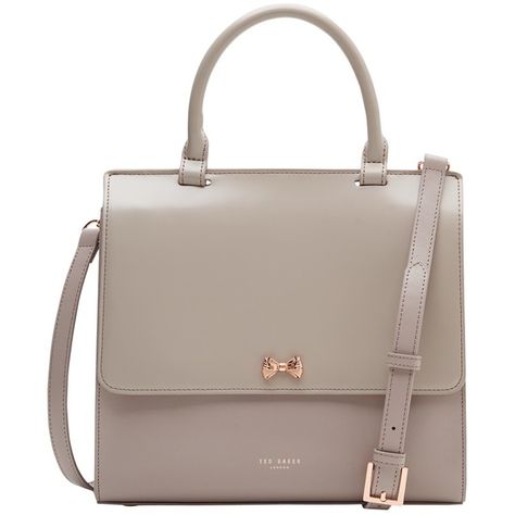 Ted Baker Otillia Top Handle Leather Bag , Mid Purple (885 SAR) ❤ liked on Polyvore featuring bags, handbags, mid purple, long strap purse, brown leather purse, brown leather tote bag, brown leather tote and purple purse Long Strap Purse, Ted Baker London Bags, Ted Baker Bag, Brown Leather Tote Bag, Brown Leather Purse, Purple Purse, London Bags, Brown Leather Totes, Ted Baker London