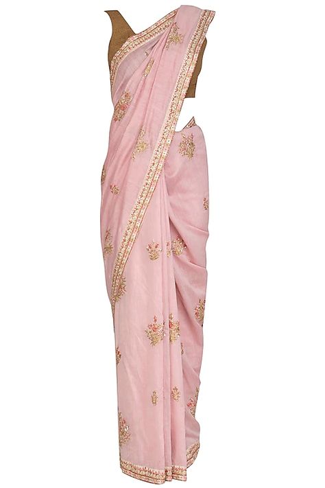 Designer Sarees: Buy Sarees, Bridal Saree, Wedding Saree Online Baby Pink Saree, Sarees Bridal, Engagement Saree, Samant Chauhan, Wedding Sarees Online, Neeta Lulla, Embroidered Saree, Krishna Janmashtami, Wedding Saree