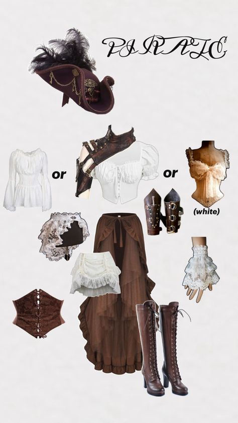 Pirate Attire, Pirate Clothing, Pirate Stuff, Ren Faire Outfits, Pirate Costumes, Pirate Outfit, Fair Outfits, Ren Fair, Oc Inspo