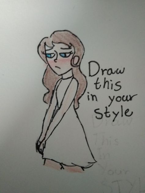 Draw This Is Your Style, Draw This In Ur Style, Draw This In Your Style, Aesthetic Styles, Drawing Challenges, Art Challenges, Art Style Challenge, Drawing Ideas List, Creative Drawing Prompts