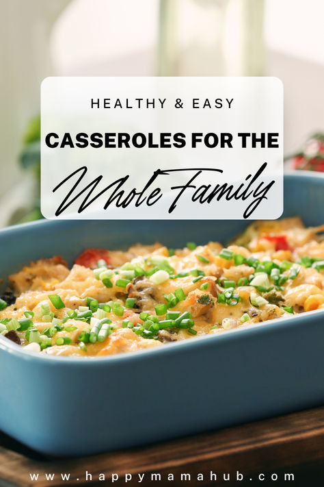 Discover 5 easy and healthy casserole recipes that the whole family will love! Perfect for busy weeknights, these meals are packed with flavor and even great as leftovers. Say goodbye to picky eaters! #HealthyCasseroles #FamilyMeals #EasyDinnerIdeas #KidFriendlyRecipes #MealPrep Healthy Family Casseroles Dinners, Easy Healthy Casseroles, Family Casseroles, Healthy Casserole, Healthy Casserole Recipes, Delicious Family Meals, Healthy Casseroles, Toddler Food, Low Carbs