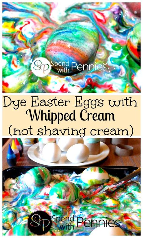 Shaving Cream Eggs, Shaving Cream Easter Eggs, Cream Eggs, Dye Easter Eggs, Egg Coloring, Enchanted Party, Colored Eggs, Easter Egg Dye, Spring Fun