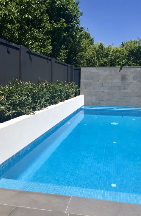 Dark Fence, Pool Black, Black Homes, Pool Inspiration, Black Fence, Pool Landscape, Pool Garden, Pool Fence, Pool Landscaping