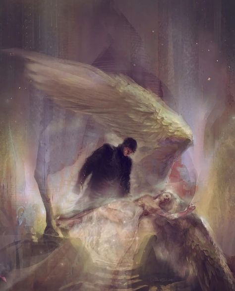 Loss Of Innocence, Human Painting, Painting Details, Dark Fantasy Artwork, Scrapbook Art, Angel Painting, Fantasy Paintings, Beautiful Dark Art, Visionary Art