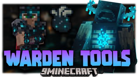 Minecraft Forge, Minecraft Mod, The Warden, Minecraft 1, Minecraft Mods, Armors, Present Day, Minecraft, Gaming