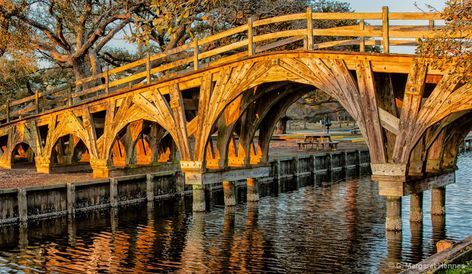 Old Wooden Bridge, Bridge Ideas, Old Bridges, Wooden Work, Bridge Construction, River Bridge, Wooden Bridge, Old Bridge, Wood Bridge