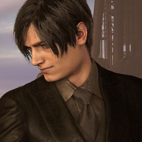 #leonkennedy #residentevil4remake #ashleygraham Ashley Graham, Black Pink Songs, Resident Evil, Matching Pfp, Matching Icons, Black, Leon