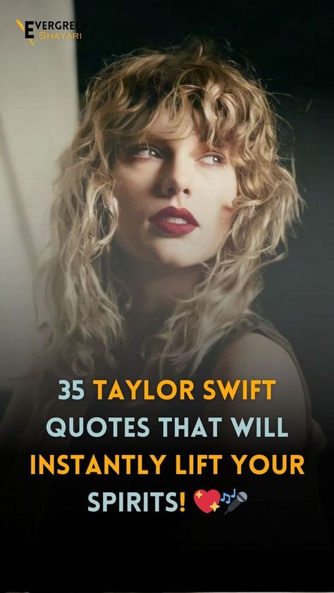 Taylor Swift Quotes that Will Instantly Lift Your Spirits! 💖🎤#TaylorSwiftQuotes #InspirationOverload" Positive Taylor Swift Quotes, Taylor Swift Healing Quotes, Senior Quote Taylor Swift, Positive Taylor Swift Lyrics, Taylor Swift Senior Quotes, Taylor Swift Graduation Quotes, Taylor Swift Inspirational Quotes, Taylor Swift Quotes Inspirational, Back To School Captions