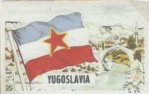 Old Yugoslavia, Yugoslavia Aesthetic, Yugoslavia Flag, Rage Against The Machine, Alternate History, Collectible Cards, Paper Ephemera, Graphic Novel, Country Flags