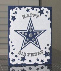 Scrapbook.com Card Projects: Birthday Dallas Cowboy Birthday Cards, Cowboy Christmas Cards, Cowboys Birthday Cake, Dallas Cowboys Birthday Cake, Dallas Cowboys Happy Birthday, Birthday Card Cricut, Dallas Cowboys Birthday, Cowboy Birthday Cakes, Types Of Parties