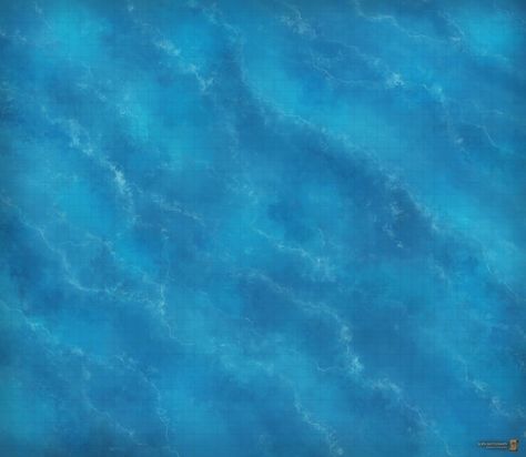 Dnd Water Map, Water Battlemap, Ocean Battlemap, Grid Rpg, Swamp Water, Sea Texture, Ocean Texture, Dnd Terrain, Sea Map