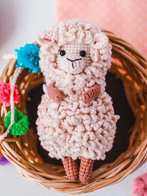 PATRON GRATIS Pequeña Oveja Itay Juguete Amigurumi – Crochetisimo Amigurumi, Crochet