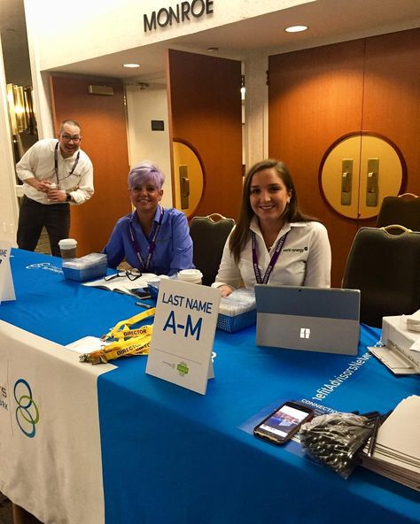 We’re all set up at #BANMiami2018! Come join us & check in at the registration table. We look forward to meeting you! Registration Table Decor, Check In Table, Event Check In Table, Event Registration Table, Registration Desk Design Event, Conference Registration Desk, Conference Registration Table, Corporate Conference Event, Registration Table