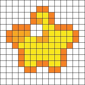 Star Pearler Beads, Peeler Bead Template, Iron On Beads Pattern, Star Kandi Pattern, Perler Bead Star Patterns, Small Perler Designs, Kandi Perler Beads, Stars Perler Beads, Perler Bead Patterns Star