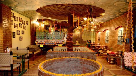 Theme Restaurant, Punjabi Cuisine, M&m Game, Paneer Tikka, Samosa, Restaurant Interior Design, For Your Love, Signature Drinks, Restaurant Interior