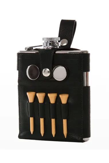 HDMFS Brouk and Co Hip Flask Gift Set Golf Groomsmen Gifts, Stanley Flask, Groomsmen Gifts Flask, Best Groomsmen Gifts, Leather Flask, Flask Gift, Personalized Golf, Groomsmen Gifts, Hip Flask