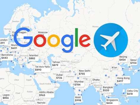 The Google Flights Explore map is an easy way to see the cheapest destinations for a specific date or date range Best Travel Credit Cards, Find Cheap Flights, Singapore Airlines, Best Flights, Travel Wishlist, Best Credit Cards, Airline Tickets, Cheap Flights, American Airlines