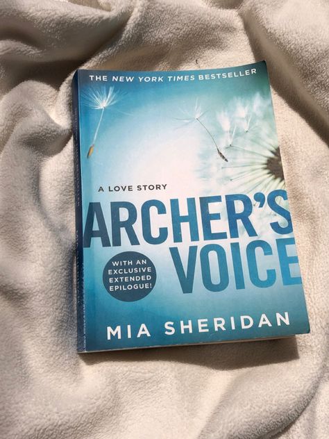 Archer's Voice, Mia Sheridan, Romcom Books, Teenage Books To Read, 100 Books To Read, Unread Books, Recommended Books To Read, Inspirational Books To Read, Dream Book