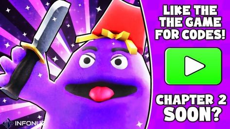 Roblox Grimace Shake Codes (July 2023) Grimace Roblox Code, Grimace Shake, My Little Pony Applejack, Roblox Code, Roblox Games, Emo Pfp, Game Sites, Dr Phil, Roblox Game