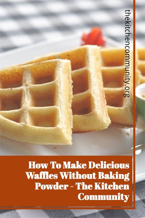 Waffles Without Baking Powder, Waffle Recipe Without Baking Powder, Waffle Recipe No Baking Powder, Waffle Recipe No Milk, Homemade Waffle Mix, Egg Waffle Recipe, Homemade Waffle Recipe Easy, Waffle Batter Recipe, Waffle Mix Recipes