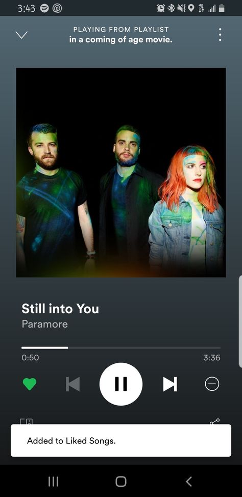 You've definitely heard this on the radio, bringing back so many memories! Still Into You Paramore, Still Into You Paramore Spotify, Spotify Screenshot, Fav Song, Music Images, Kiss You, Coming Of Age, Paramore, Be Still