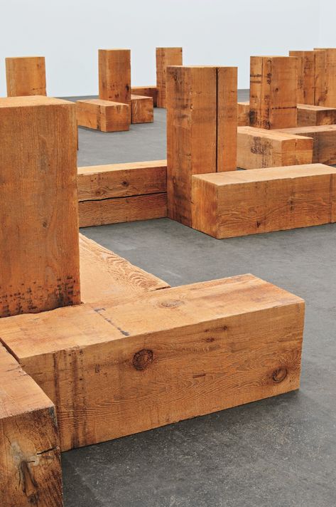 Carl Andre, Showroom Ideas, Minimalist Artist, Properties Of Matter, Small Sculptures, Stationery Craft, Sculpture Installation, Minimal Art, Land Art