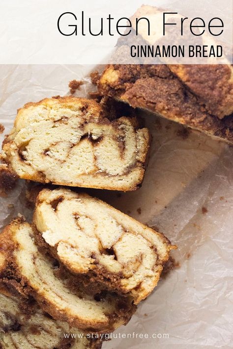 Gluten Free Cinnamon Bread, Stand Mixer Recipes, Gluten Free Cinnamon, Mixer Recipes, Gf Bread, Cinnamon Bread, Just Bake, Gluten Intolerance, Flour Recipes