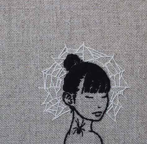 Cindy Moon, Arte Grunge, Buku Harry Potter, Arte Punk, Grunge Art, Arte Sketchbook, Australian Artists, Embroidery Inspiration, Embroidery Art