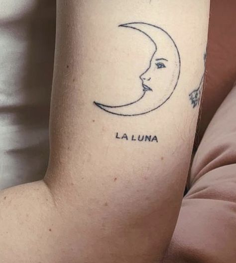 Luna Tattoo, Z Tattoo, Thigh Tattoos Women, Classy Tattoos, Dainty Tattoos, Dream Tattoos, Face Tattoo, Simplistic Tattoos, Word Tattoos