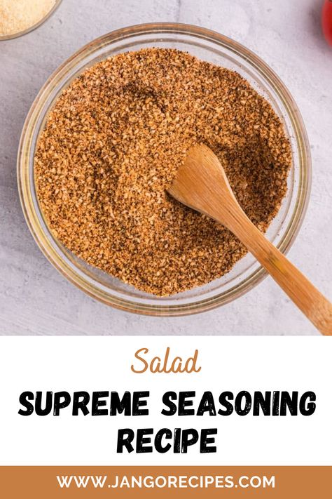 In this blog, I will share with you a Salad Supreme Seasoning Recipe that is extremely delicious. #SaladSupremeSeasoningRecipe #SeasoningRecipe Salad Supreme Seasoning Recipe, Salad Supreme Seasoning, Copycat Salad, Make Your Own Salad, Salad Supreme, Vegetable Benefits, Homemade Mixes, Seasoning Recipe, Homemade Salads