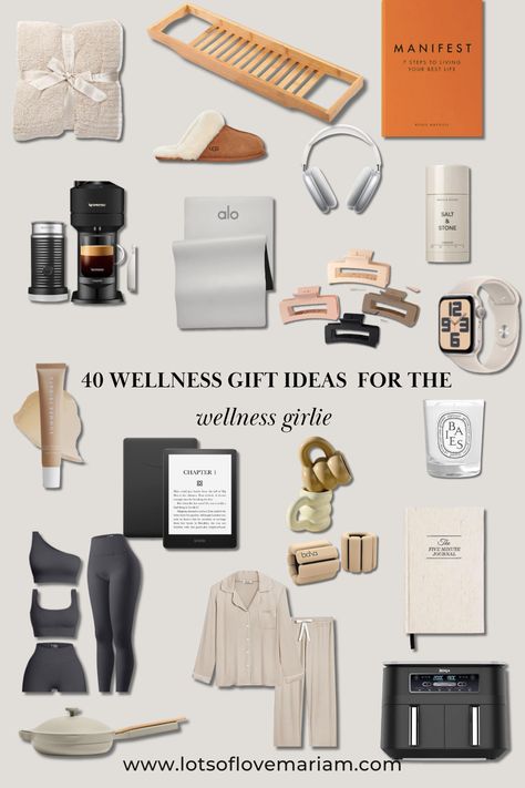 gift ideas for her 
wellness gift ideas Amazon Wellness Finds, Amazon Health Must Haves, Self Care Amazon Must Haves, Gift With Purchase Ideas, Christmas 2024 Gift Ideas, Wellness Wishlist, Christmas Host Gift, University Checklist, Wellness Girlie