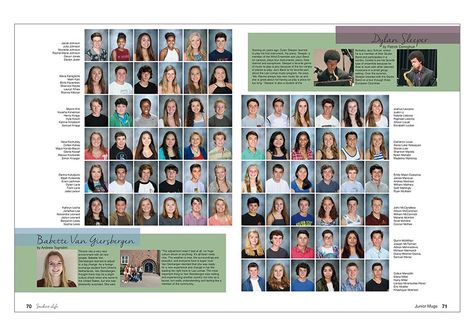 People Pages Yearbook, Yearbook People Pages, Yearbook Mugshot Spreads, Yearbook Club, Teaching Yearbook, Yearbook Inspiration, Yearbook Cover, Yearbook Spreads, Yearbook Layouts