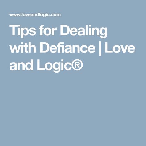 Tips for Dealing with Defiance | Love and Logic® Candida Die Off, Sentimental Clutter, Die Off Symptoms, Anti Candida Diet, Candida Overgrowth, Love And Logic, Candida Diet, Hot Flashes, Kids Health