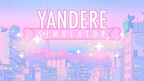 I made it! Hope yall love it!!! <3 Yandere Simulator Characters, School Banner, Hello Kitty Backgrounds, Love Sick, Yandere Simulator, School Photos, Cute Anime Wallpaper, Computer Wallpaper, Laptop Wallpaper