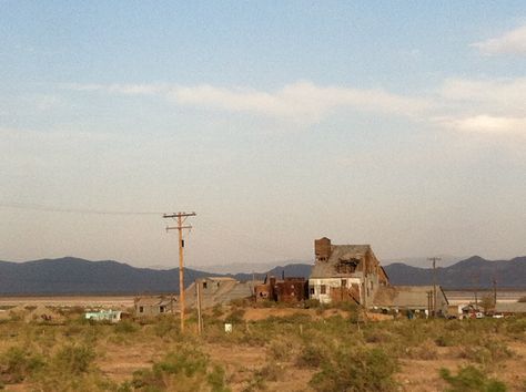 Abandoned desert town. Nevada. Small Desert Town Aesthetic, Abandoned Desert Town, Nevada Desert Aesthetic, Desert Town Aesthetic, Nevada Aesthetic, Small Desert Town, Abandoned Desert, Desert Grunge, Desert Ranch