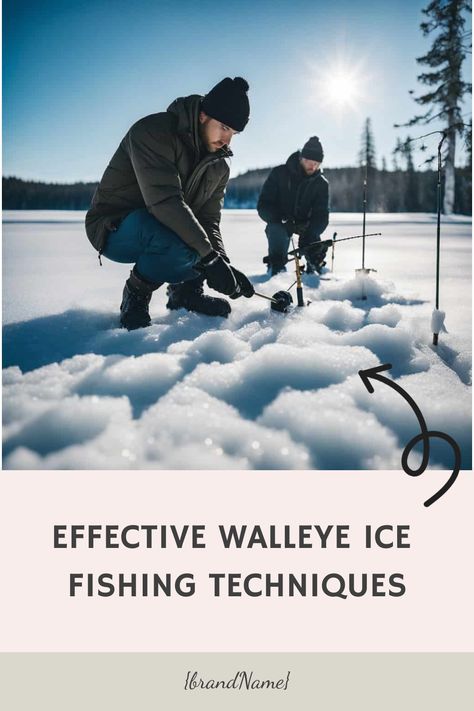 Discover insider techniques for mastering the art of targeting Walleye during ice fishing excursions! Uncover expert secrets to improve your skills and experience exhilarating successes on the ice. Elevate your walleye fishing game with these proven tips and tricks that will help you achieve epic catches throughout the season. Ice Fishing Walleye, Fishing In Canada, Ice Fishing Tips, Ice Fishing Rods, Walleye Fishing, Tips For Success, Fishing Techniques, Fishing Adventure, Facing Challenges