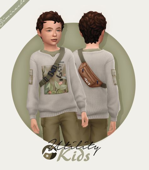 Maxis Match CC World - S4CC Finds, FREE downloads for The Sims 4 Sims 4 Kids Cc, Ts4 Kids, Toddler Cc Sims 4, Mods Sims 4, Sims 4 Toddler Clothes, Sims Baby, Sims Clothes, Sims 4 Cc Kids Clothing, Pelo Sims