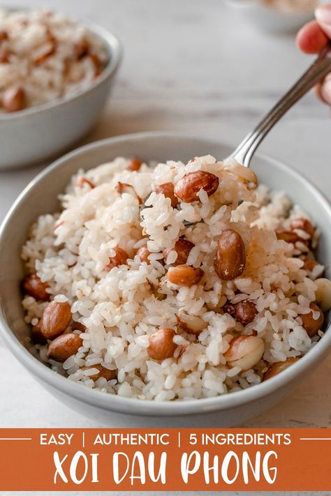 Vietnamese Sticky Rice, Vietnamese Breakfast, Sweet Sticky Rice, Cozy Fall Recipes, Asian Dinner Recipes, After School Snack, Dairy Free Gluten Free, School Snack, Sticky Rice